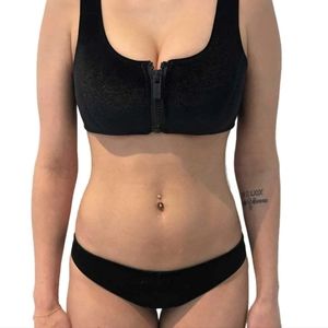 Hoaka Bella Black Velvet Bikini - Neoprene Swimsuit